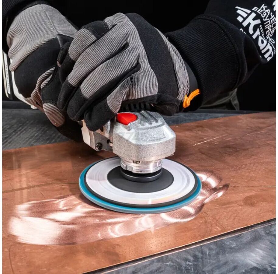 Круг лепестковый 125х22,2 мм P100 плоский KRANZ Inox (KR-90-0016-1) - Фото 4