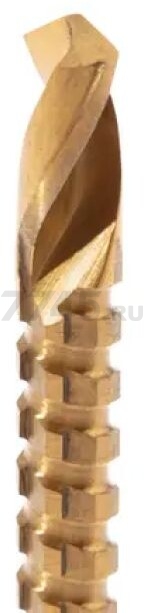 Сверло фрезерное по металлу 6 мм KRANZ Титан (KR-91-0583) - Фото 3