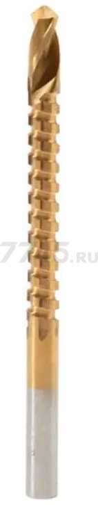 Сверло фрезерное по металлу 6 мм KRANZ Титан (KR-91-0583) - Фото 2