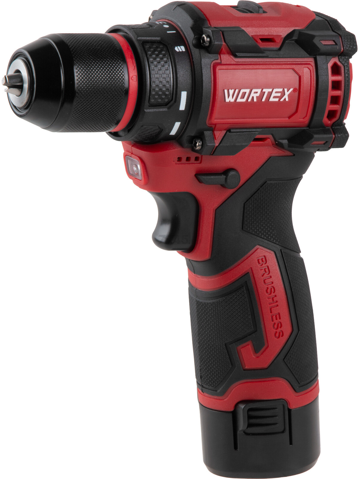 Дрель-шуруповерт аккумуляторная WORTEX BD 1213-1 Dli (2329019) - Фото 2