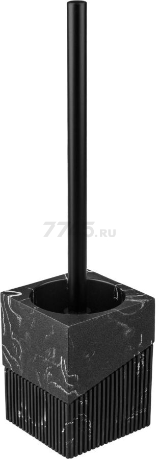 Ершик для унитаза PERFECTO LINEA Element Marble черный (35-618604)