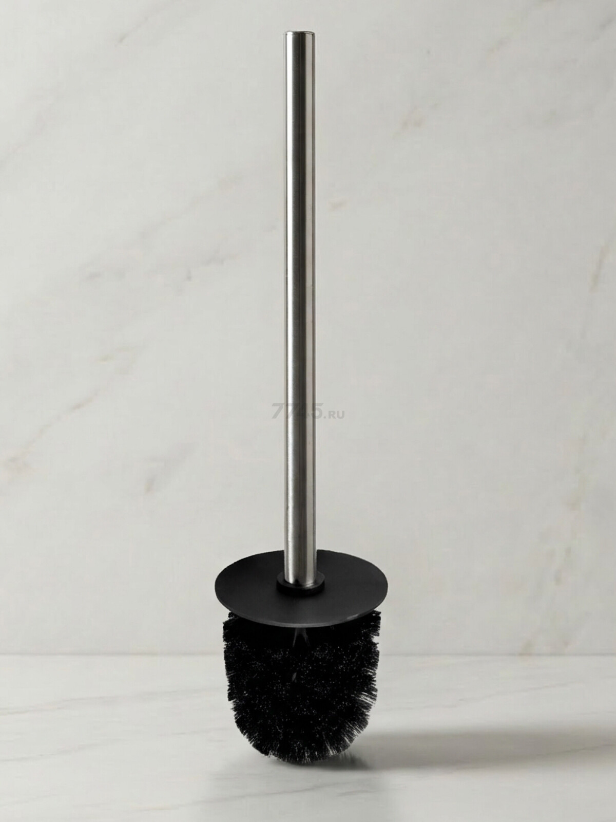 Ершик для унитаза PERFECTO LINEA Moon Stone серый (35-384464) - Фото 3