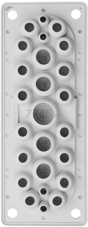 Ввод кабельный мембранный TDM КВМ-35 35 отверстий d 6-32 мм серый (SQ0814-0008) - Фото 5