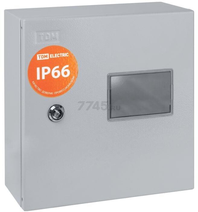 Щит учетный навесной TDM ЩУ-1ф/1-0-3 (SQ0905-0093) - Фото 2