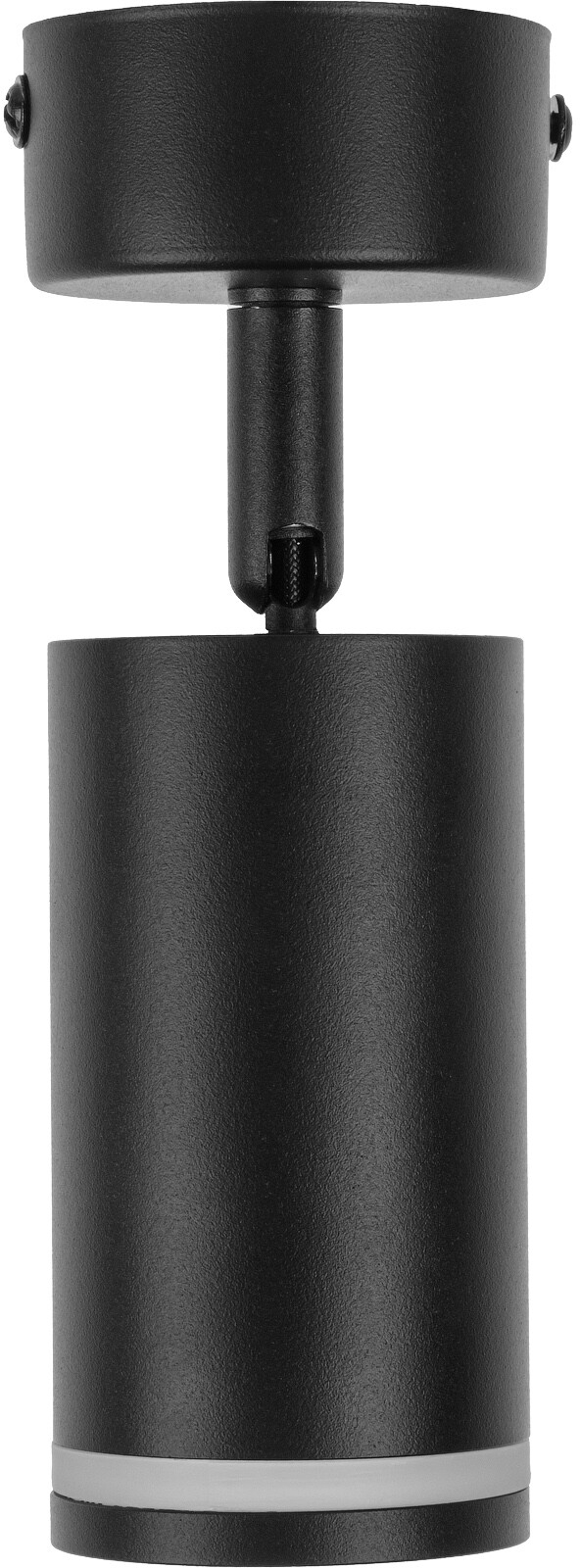 Светильник накладной поворотный GU10 12 Вт LEIDEN ELECTRIC черный (807111) - Фото 3