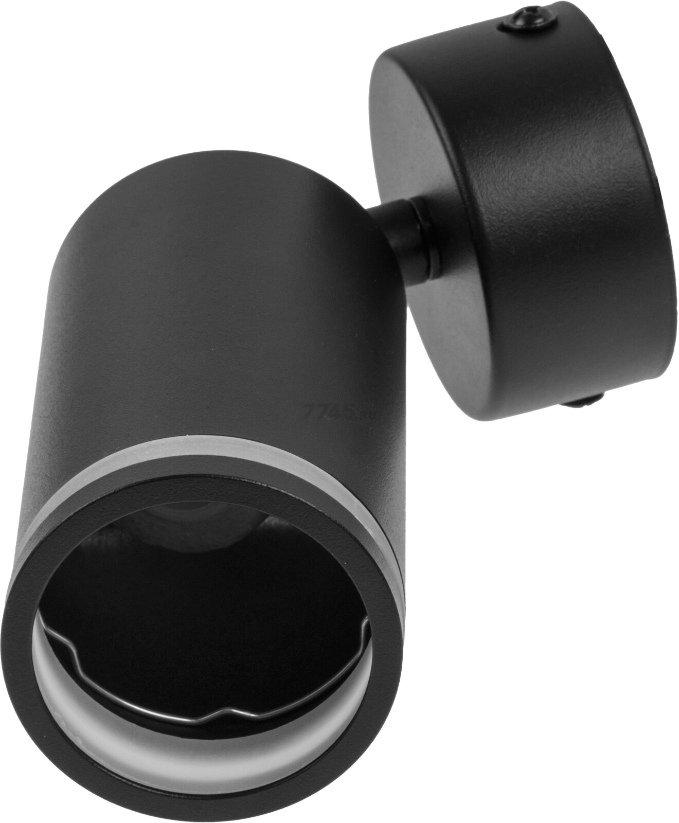 Светильник накладной поворотный GU10 12 Вт LEIDEN ELECTRIC черный (807111) - Фото 4