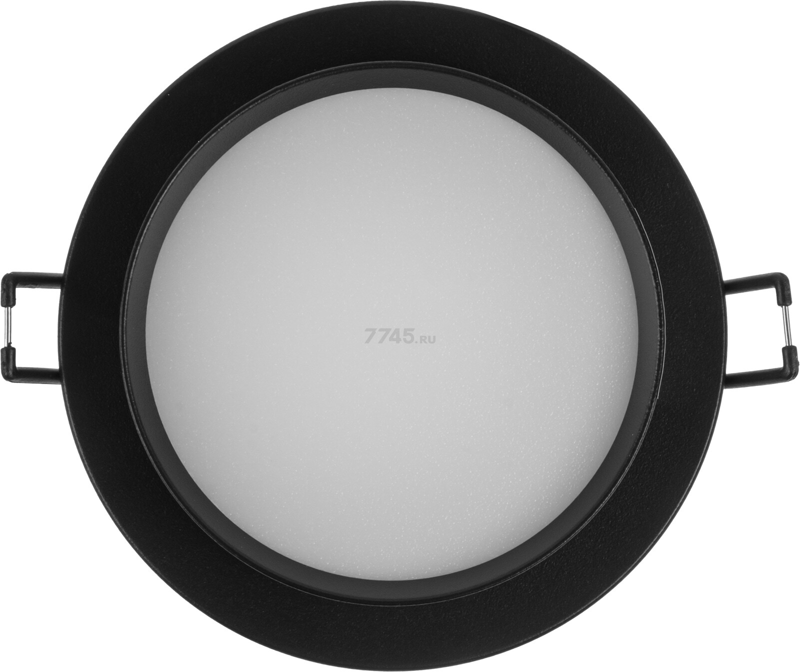 Светильник точечный встраиваемый GX53 15 Вт LEIDEN ELECTRIC черный (807105) - Фото 3