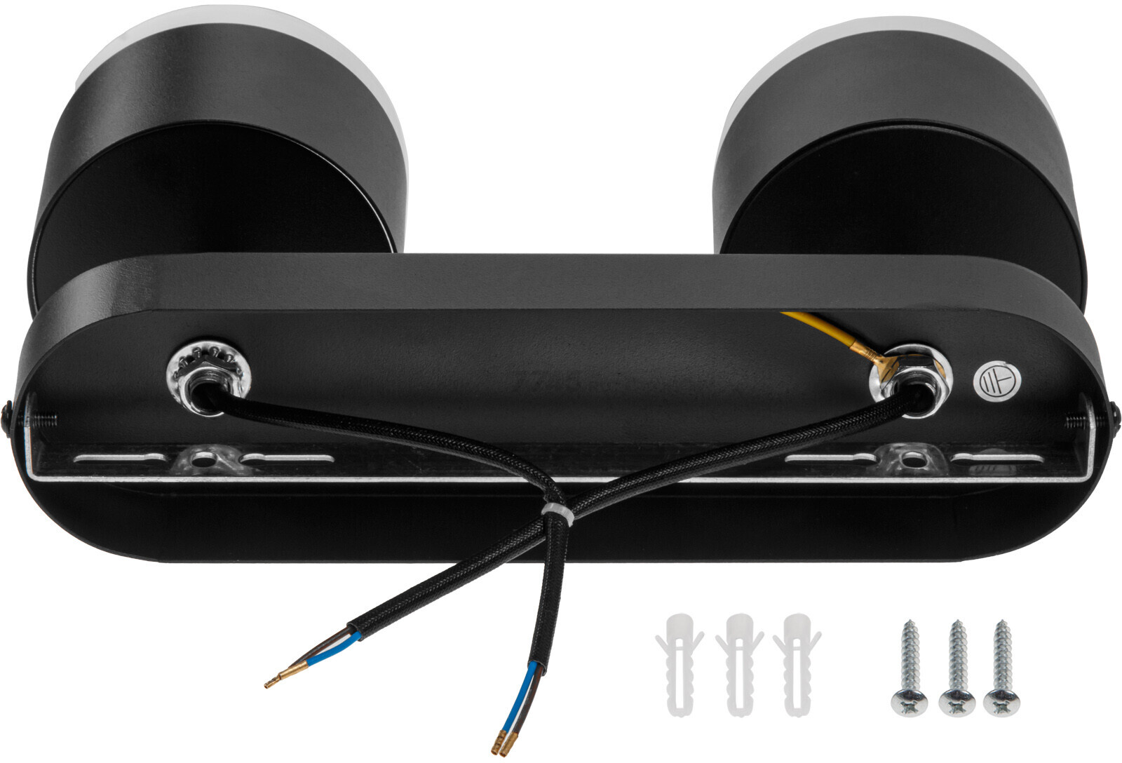 Светильник накладной поворотный 2хGX53 2х15 Вт LEIDEN ELECTRIC черный (807102) - Фото 4