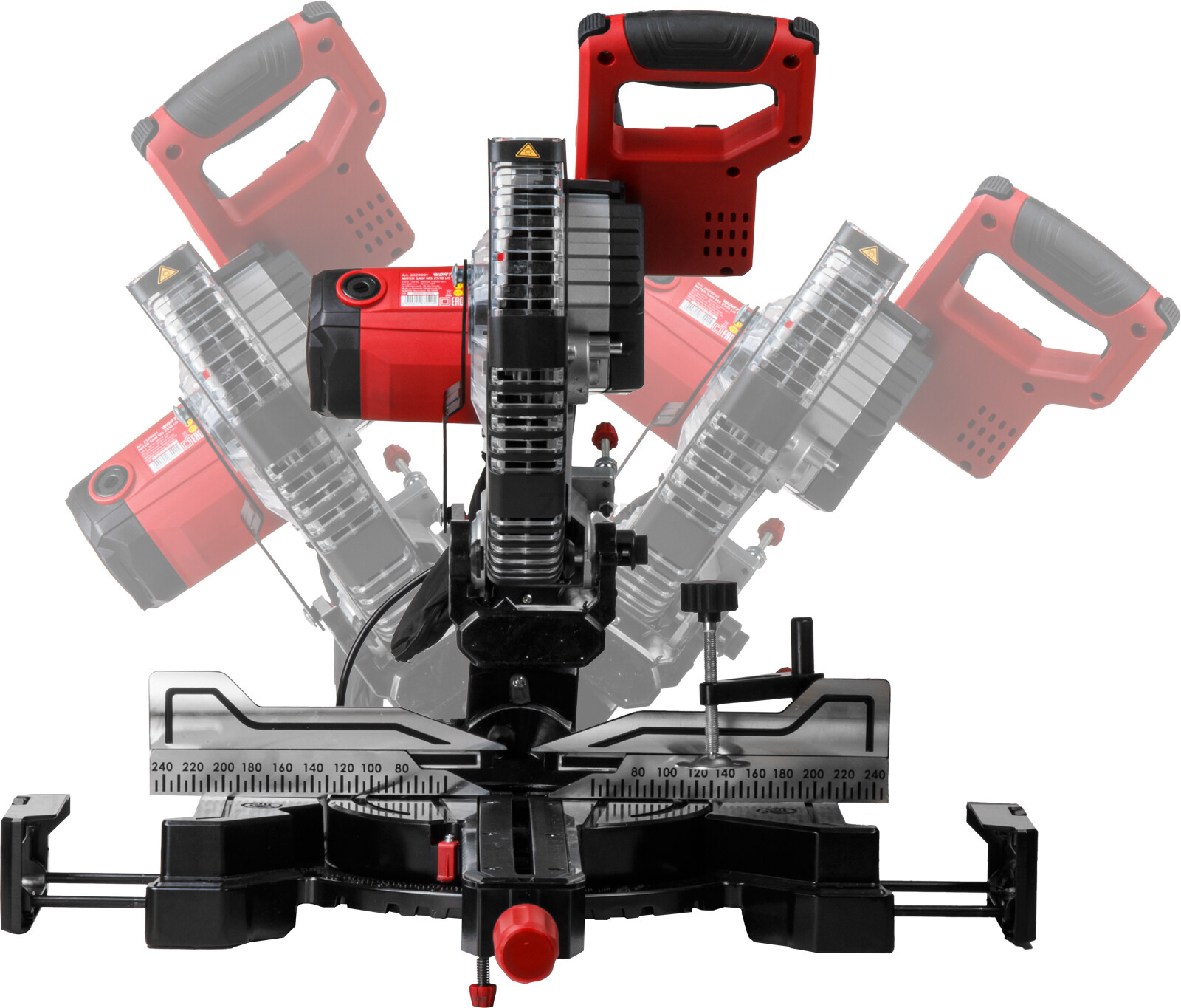 Пила торцовочная WORTEX MS 2518 LO (2329001) - Фото 3