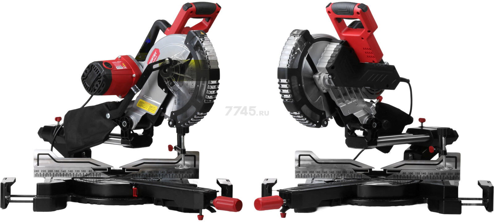 Пила торцовочная WORTEX MS 2518 LO (2329001) - Фото 5