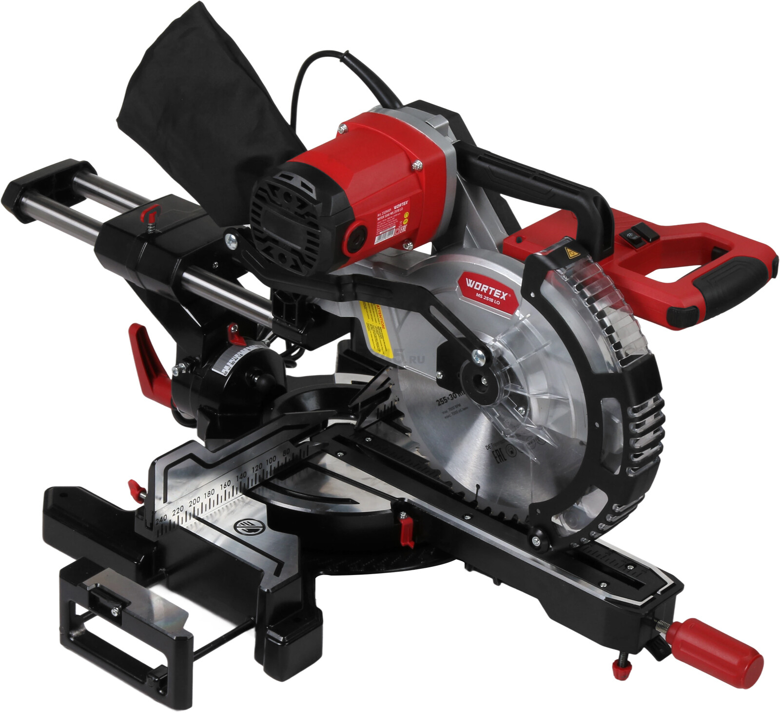 Пила торцовочная WORTEX MS 2518 LO (2329001) - Фото 11