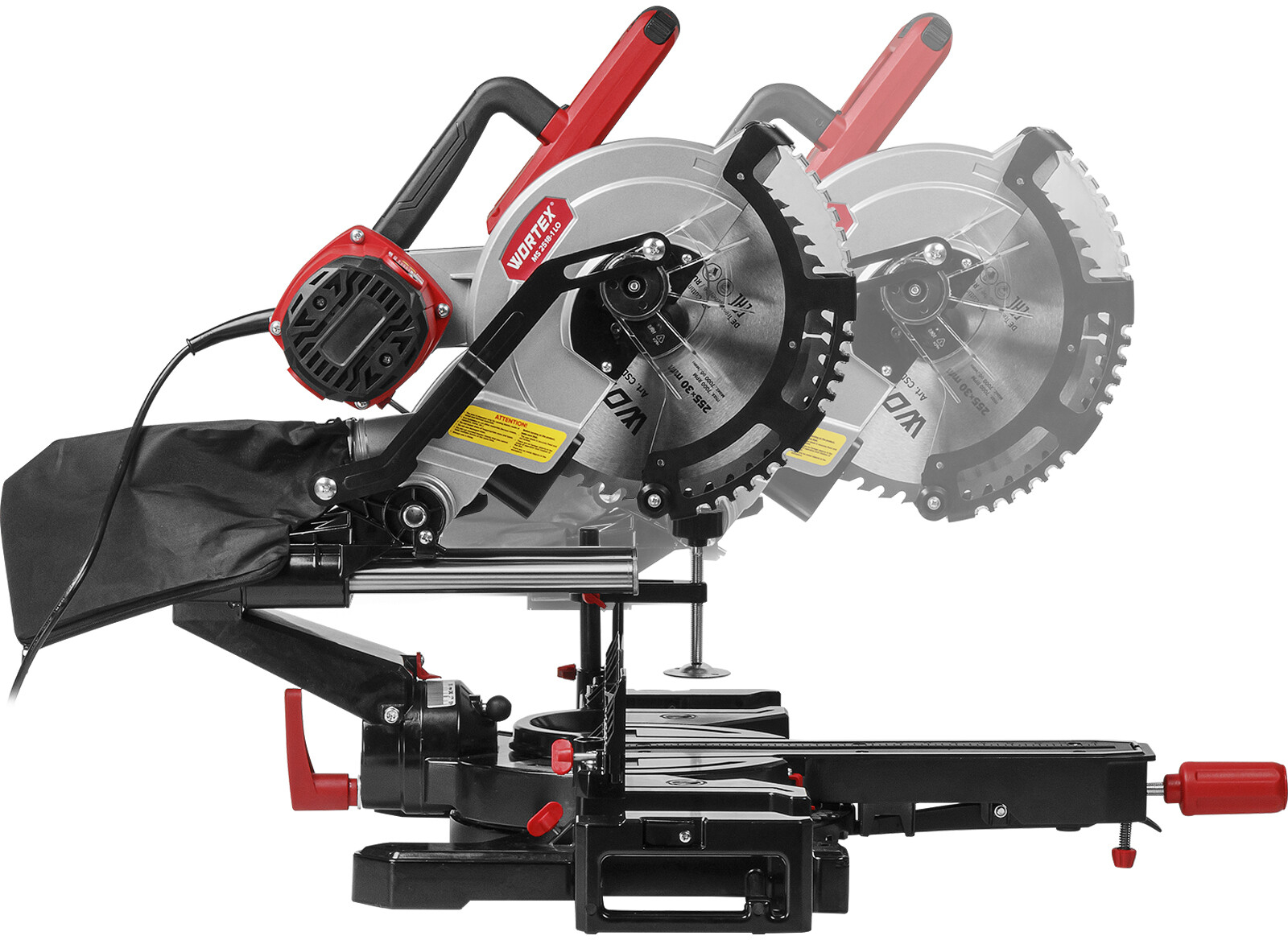 Пила торцовочная WORTEX MS 2518-1 LO (2329002) - Фото 18