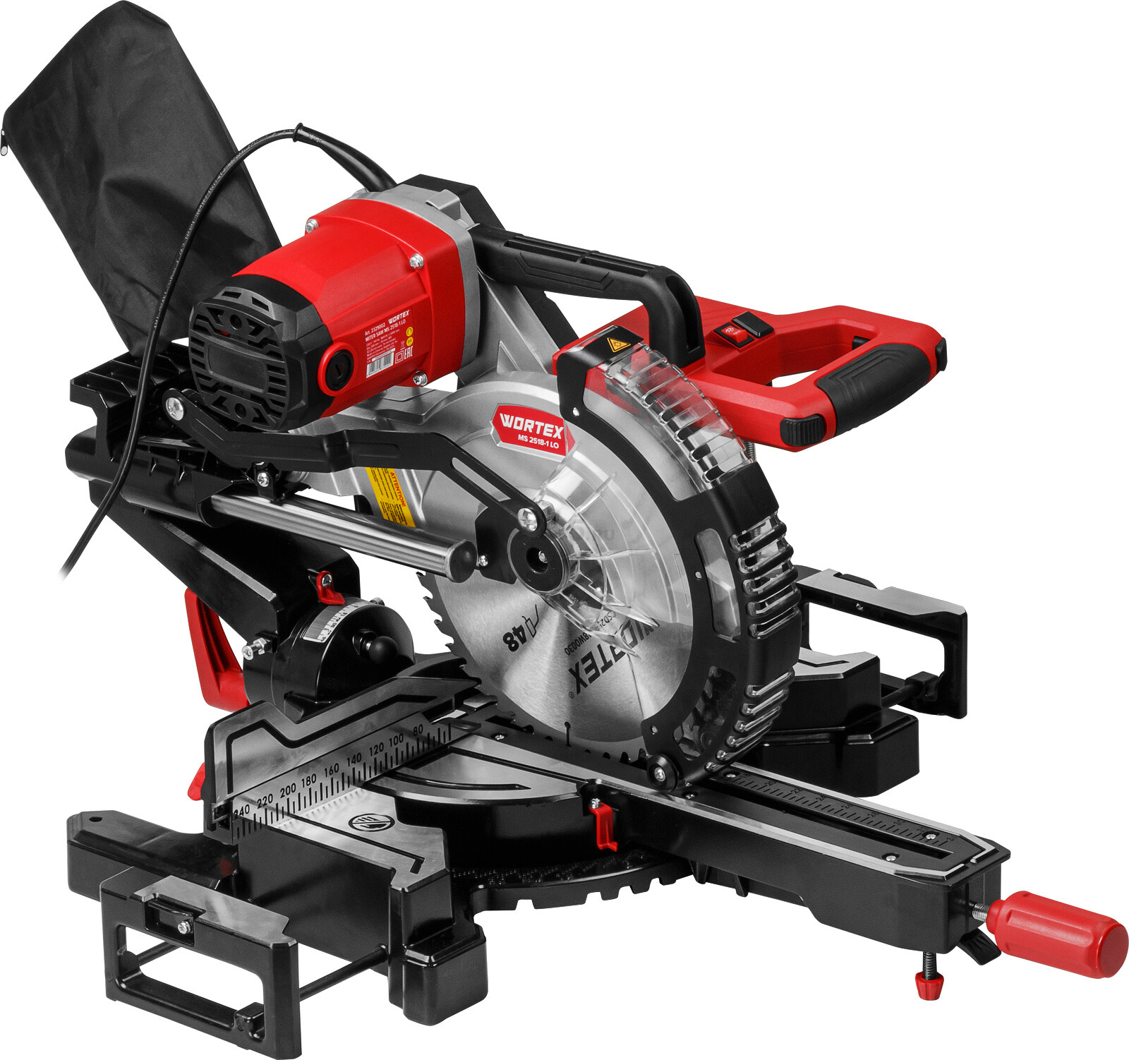 Пила торцовочная WORTEX MS 2518-1 LO (2329002) - Фото 15