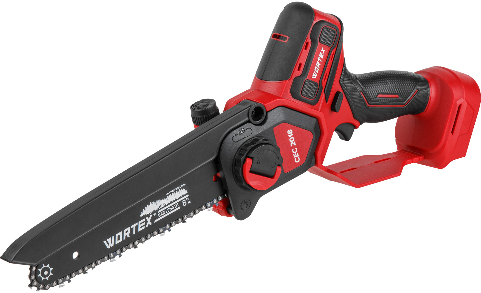 Пила цепная аккумуляторная WORTEX CEC 2018 ALL1 XLT SOLO (2329051) - Фото 2