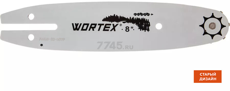 Шина 20.3 см (8") 1/4" LP 1.3 мм WORTEX для CEC 2018 (2329053) - Фото 2