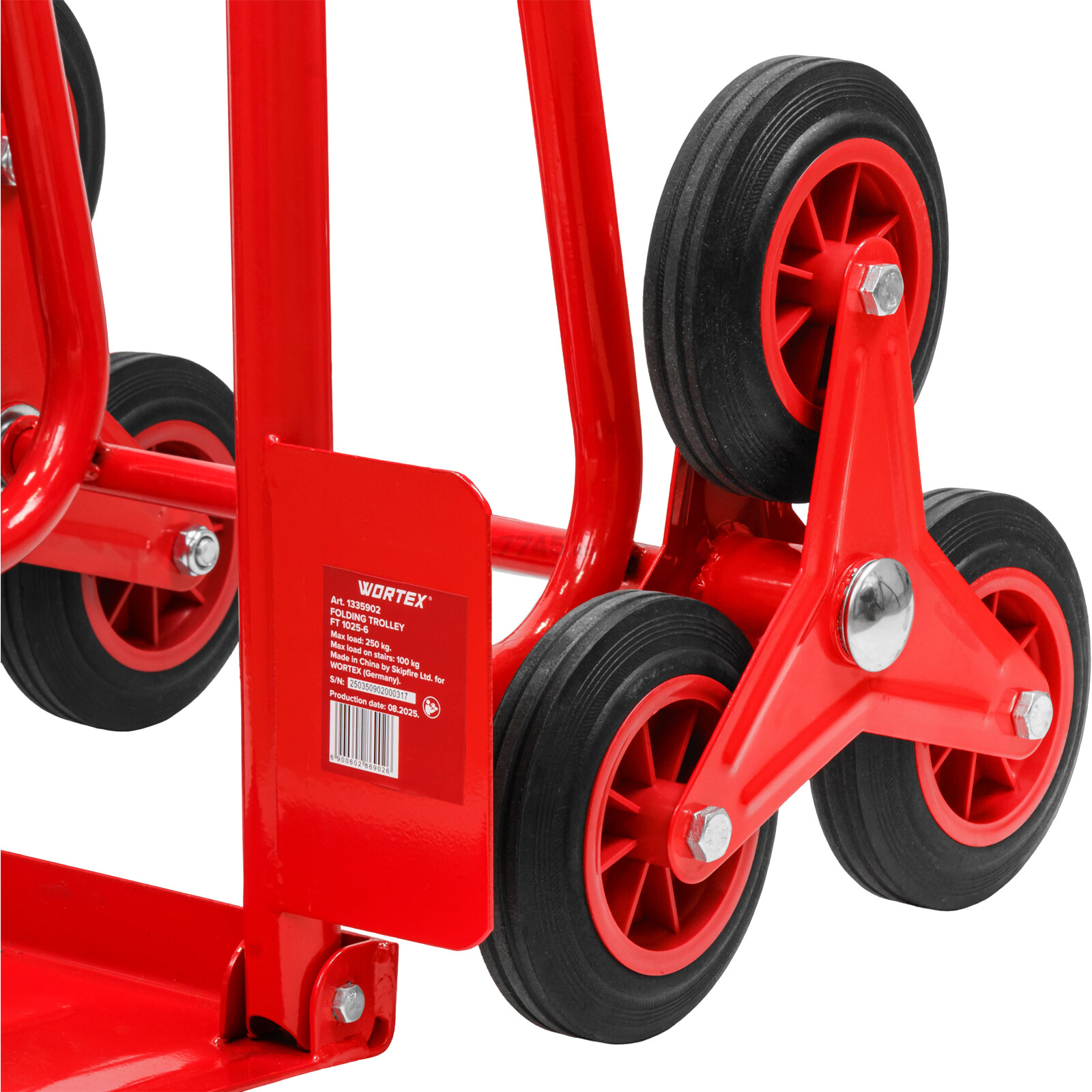Тележка складная WORTEX FT 1025-6 (1335902) - Фото 6