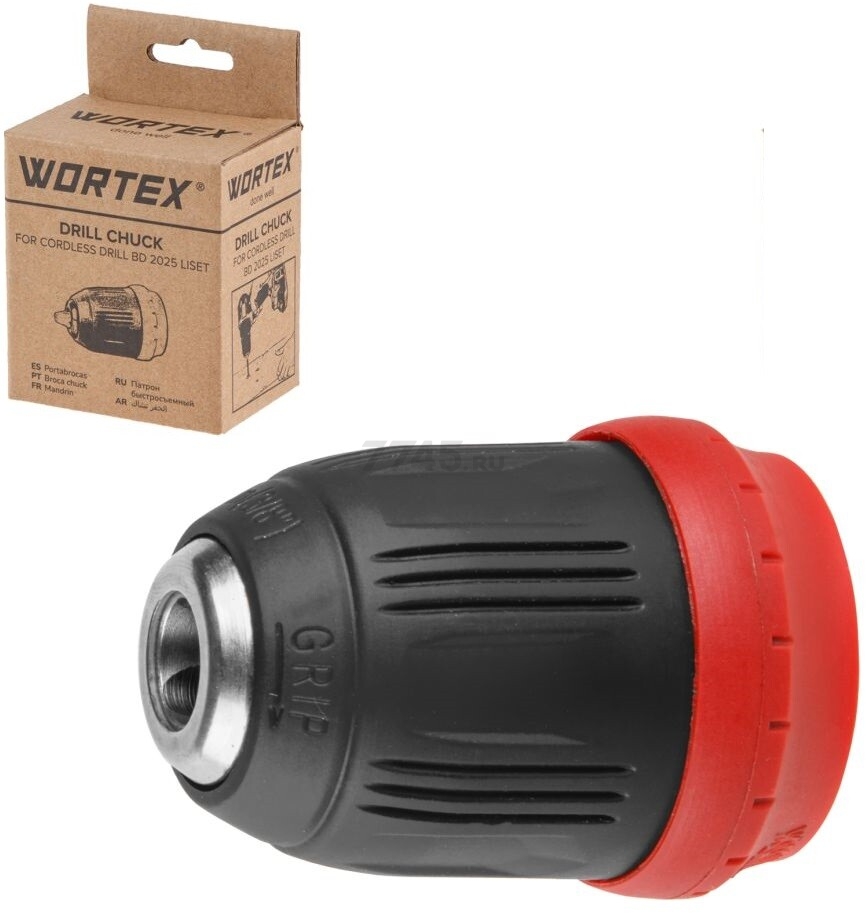 Патрон быстросъемный 10 мм WORTEX для BD 2025 LiSET (1325845)