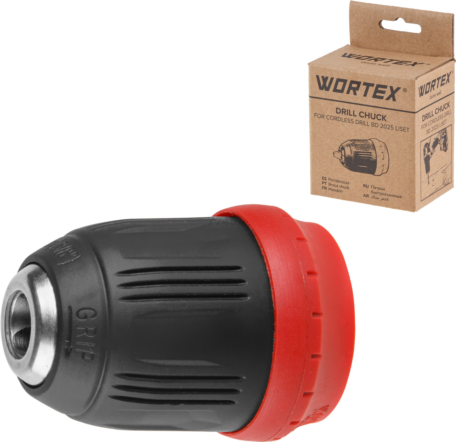 Патрон быстросъемный 10 мм WORTEX для BD 2025 LiSET (1325845)