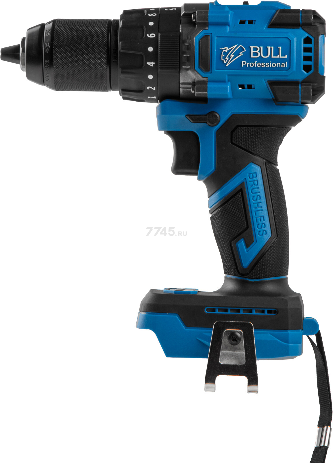 Дрель-шуруповерт аккумуляторная ударная BULL SR 1806 R-series XLTpro Xcase (2329060) - Фото 7