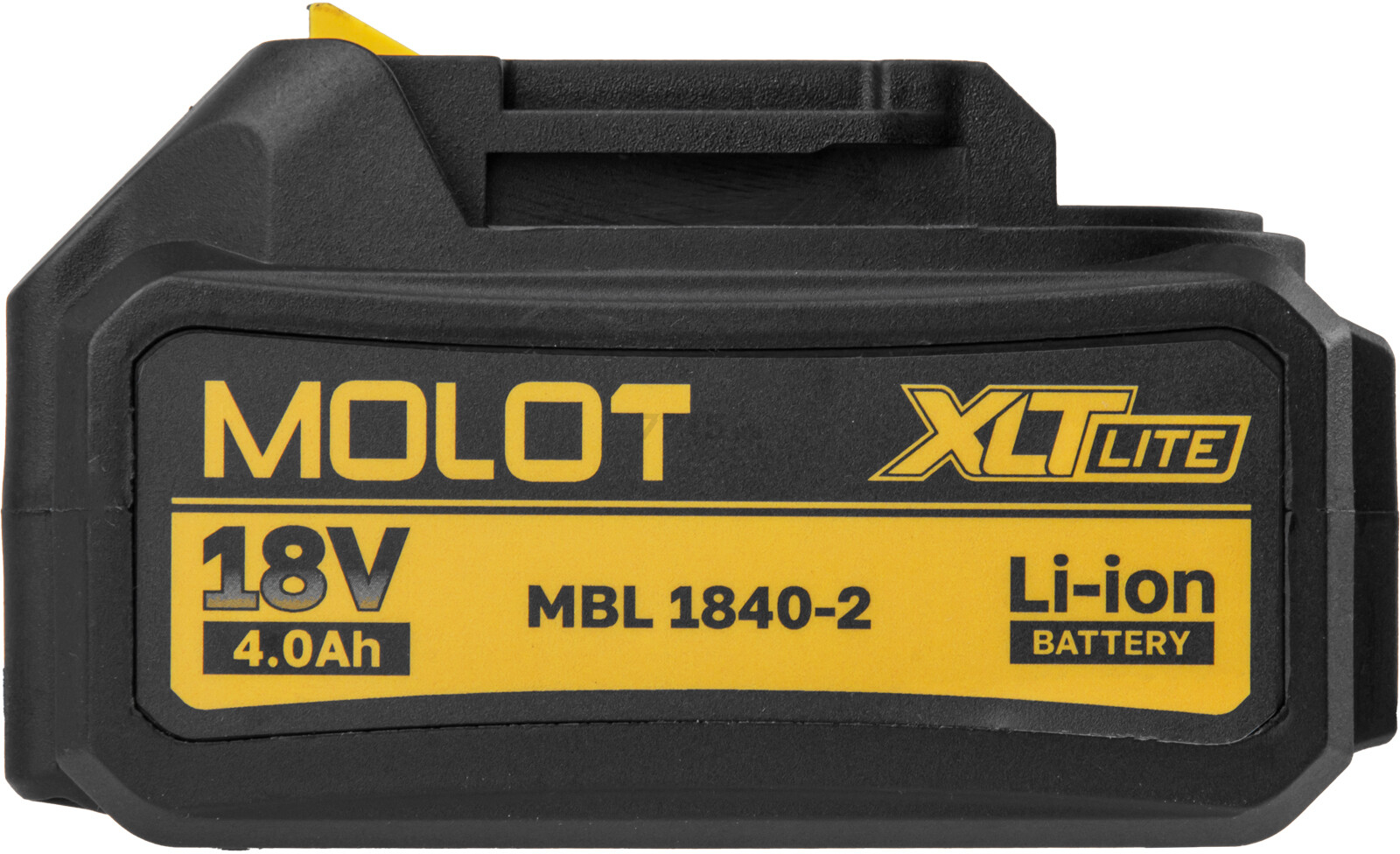 Аккумулятор 18 В 4 Ач Li-ion MOLOT MBL 1840-2 XLT Lite (2329013) - Фото 8