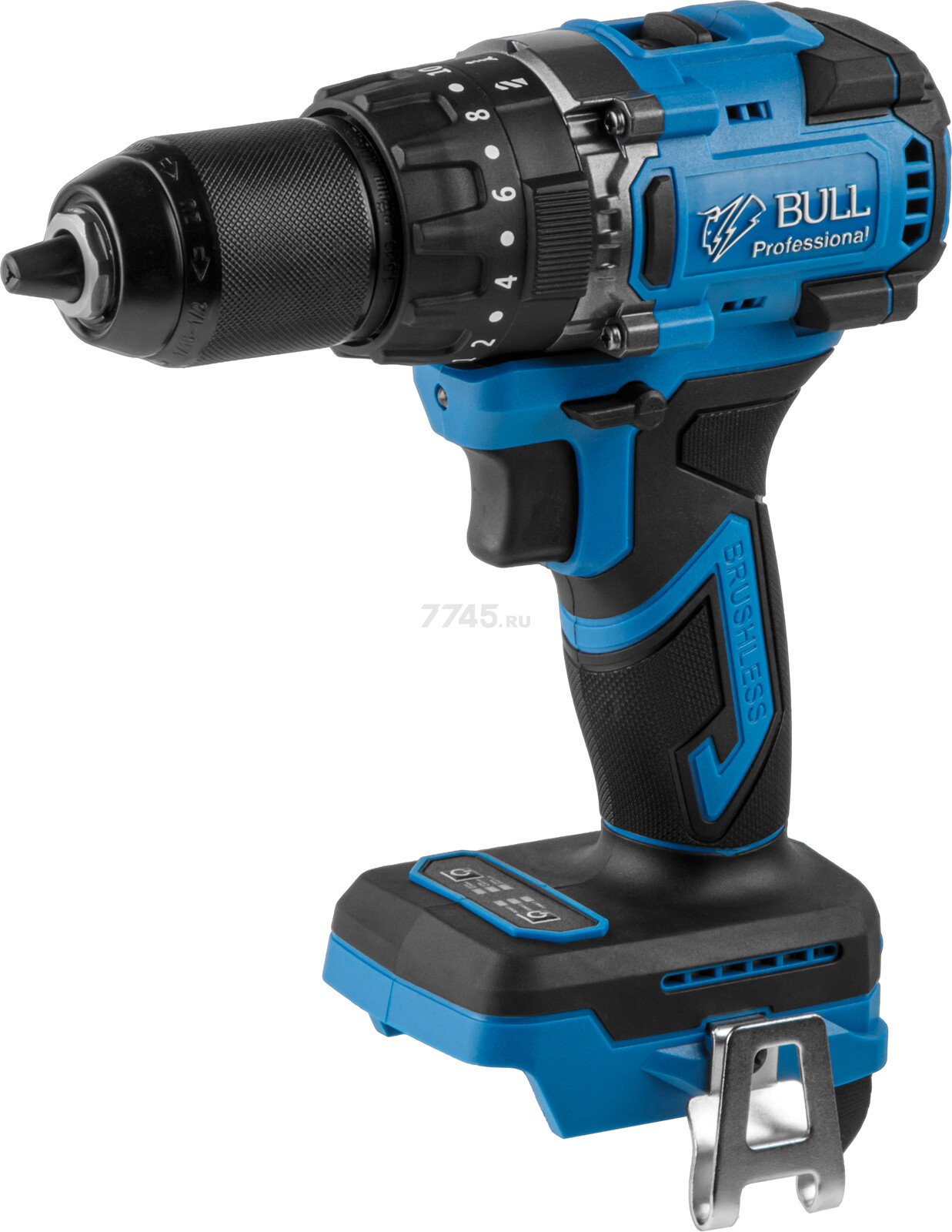 Дрель-шуруповерт аккумуляторная ударная BULL SR 1806 R-series XLTpro (2329059) - Фото 5