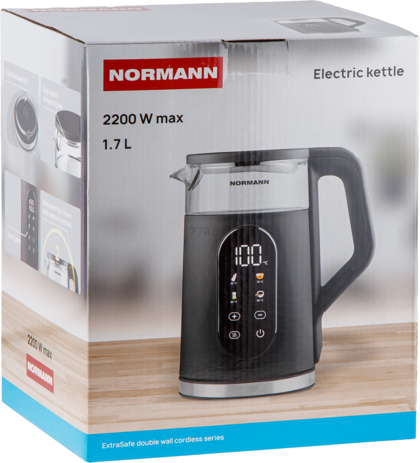 Чайник электрический NORMANN AKL-525 (N16039-2) - Фото 16