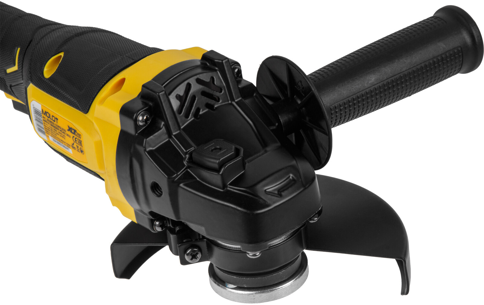 Шлифмашина угловая аккумуляторная MOLOT MCAG 1812 XLT Lite SOLO (2318031) - Фото 13