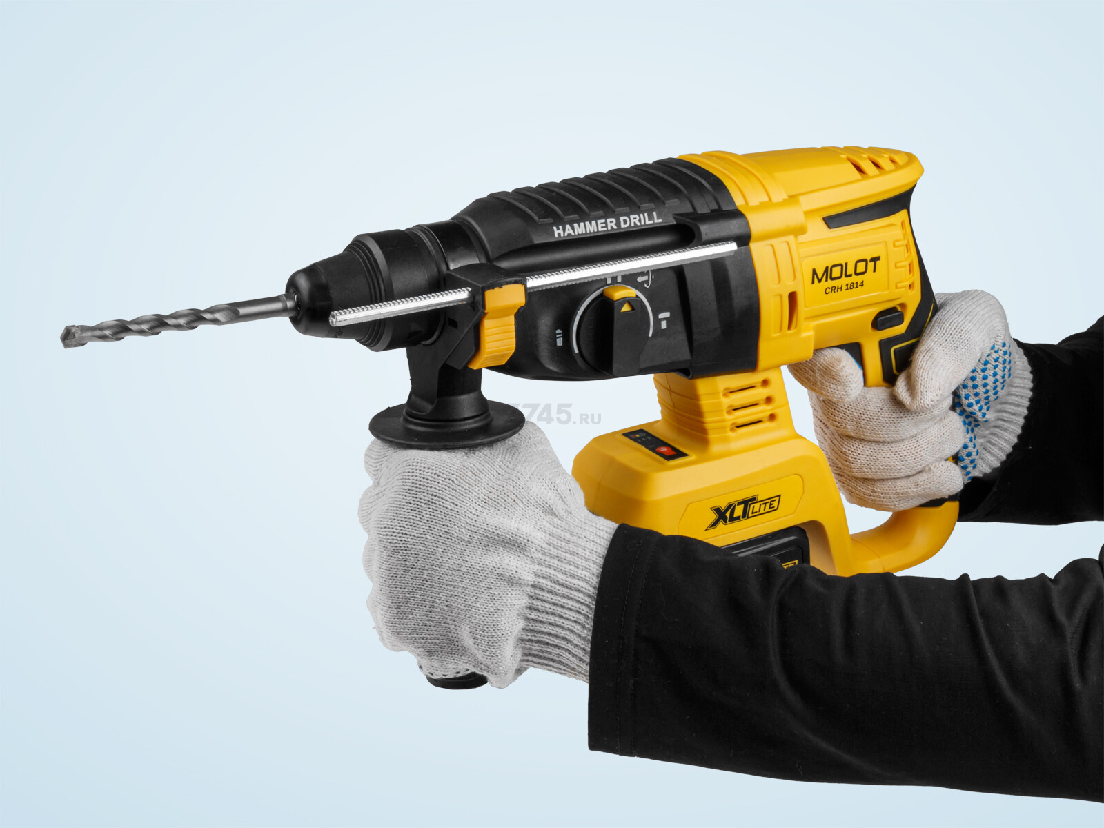 Перфоратор аккумуляторный MOLOT CRH 1814 XLT Lite SOLO (2318033) - Фото 17