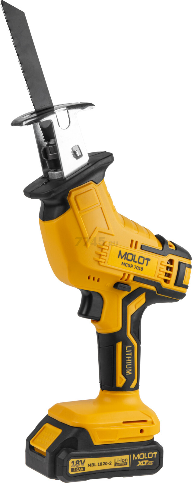 Пила сабельная аккумуляторная MOLOT MCSR 7018 XLT Lite SET (2318028) - Фото 11