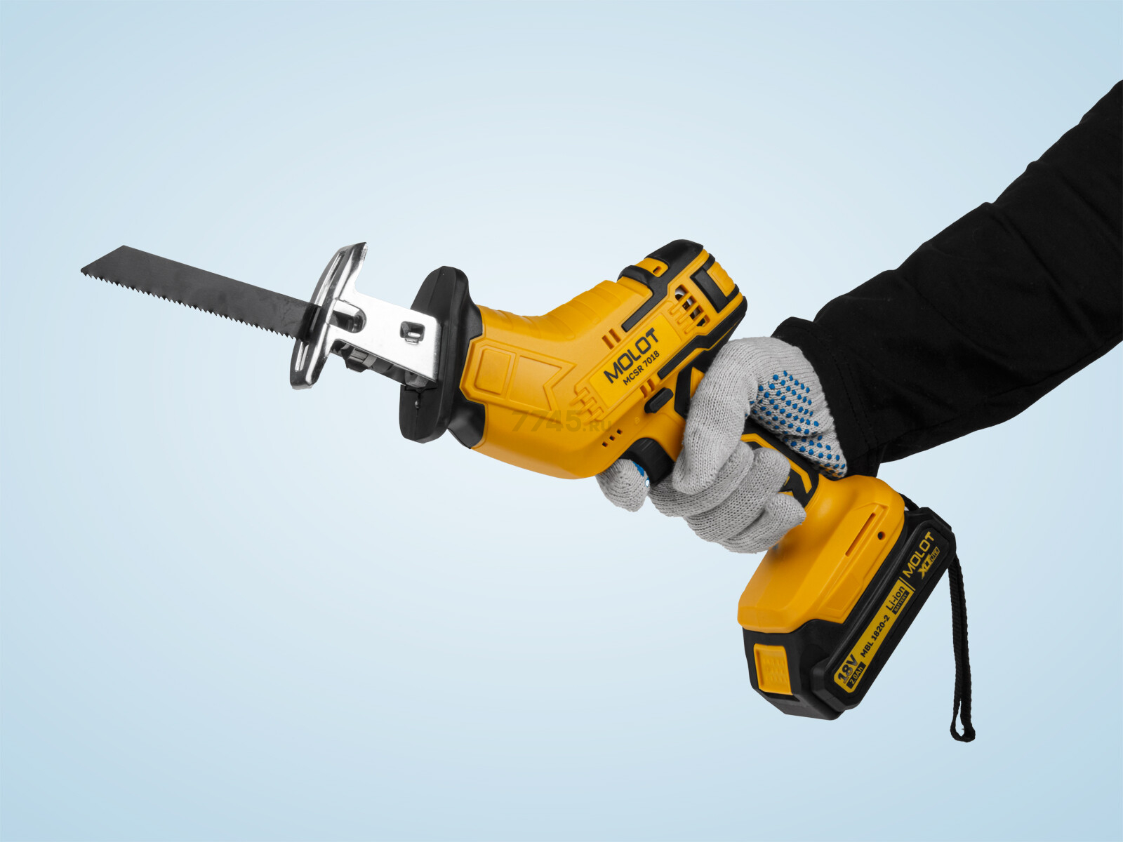 Пила сабельная аккумуляторная MOLOT MCSR 7018 XLT Lite SET (2318028) - Фото 15