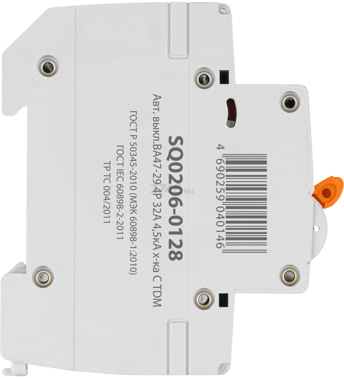 Автоматический выключатель TDM ВА47-29 4Р 32А С 4,5кА (SQ0206-0128) - Фото 4