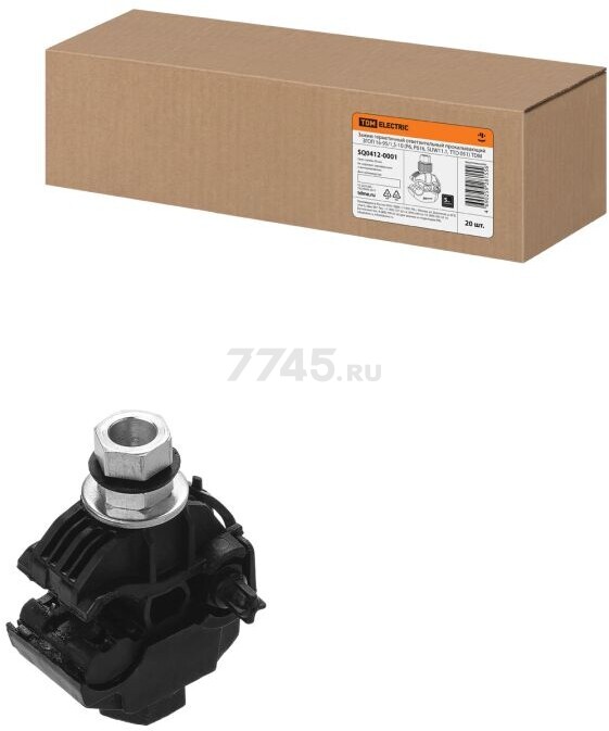 Зажим герметичный ответвительный прокалывающий ЗГОП 16-95/1,5-10 P6, P616, SLIW11.1, TTD 051 TDM (SQ0412-0001) - Фото 5