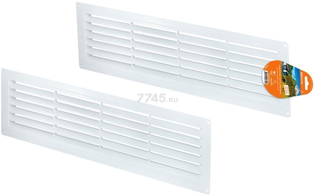 Решетка вентиляционная с регулировкой живого сечения 460х123 TDM (SQ1807-0036)