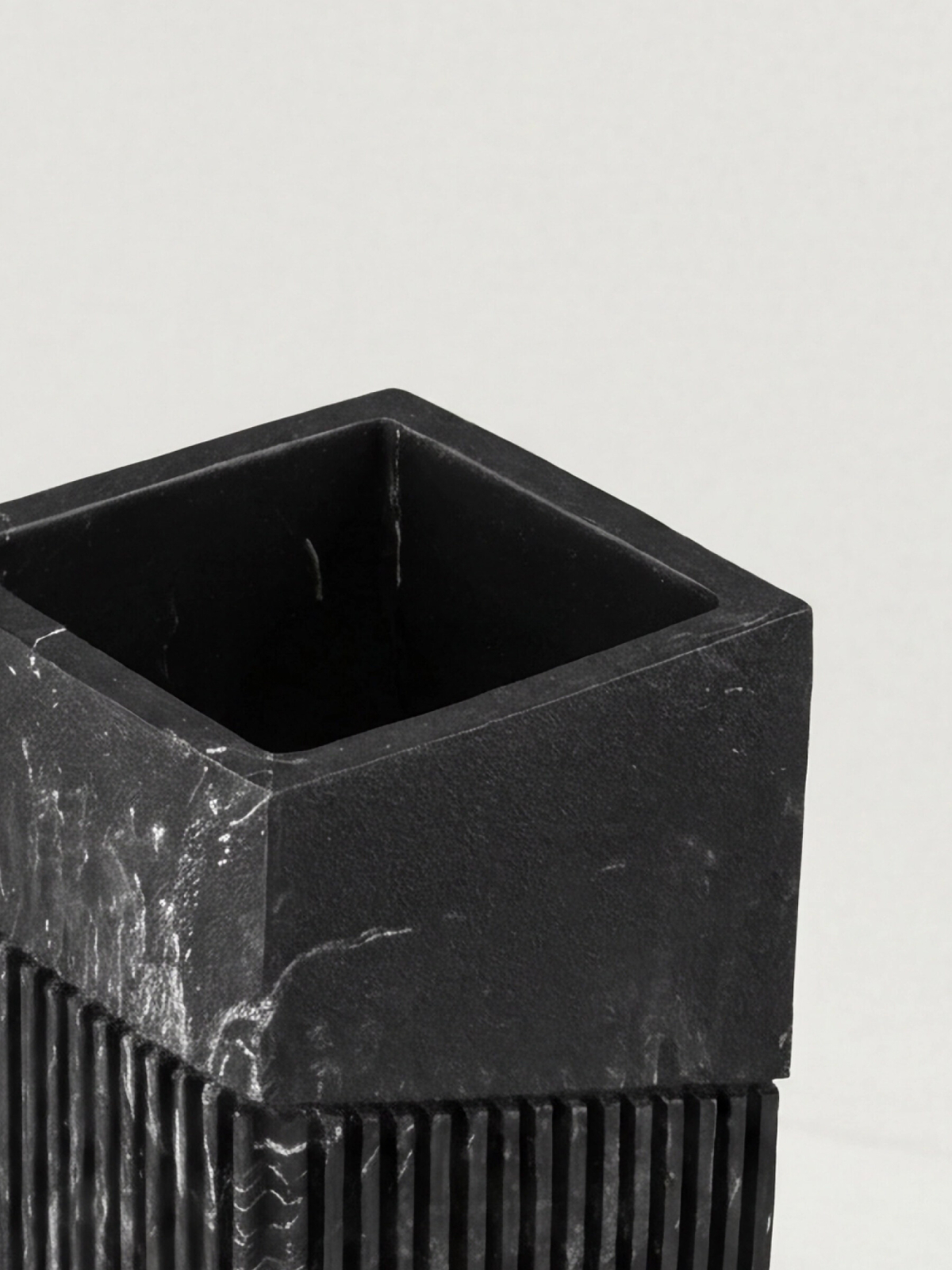 Стакан PERFECTO LINEA Element Marble черный (35-618602) - Фото 2