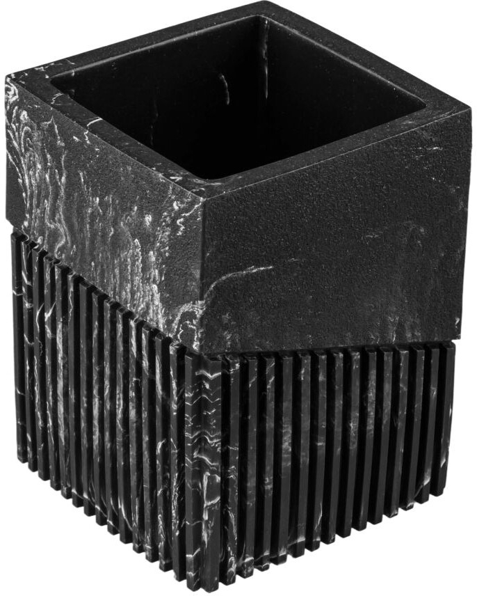 Стакан PERFECTO LINEA Element Marble черный (35-618602)