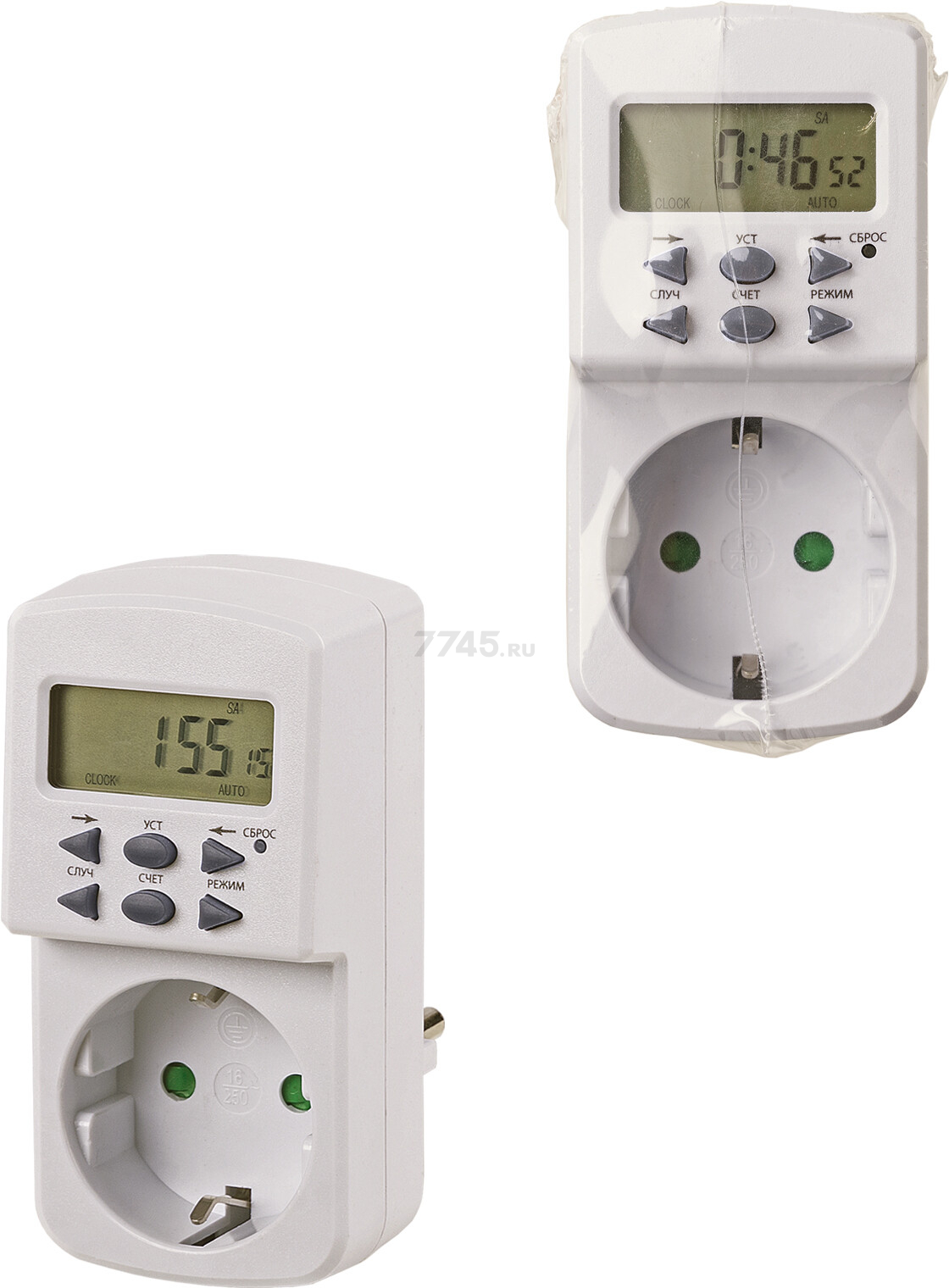 Розетка с таймером TDM ТРЭ-Н-01-1мин/7дн-10on/off-8А Народный (SQ1506-0102) - Фото 7