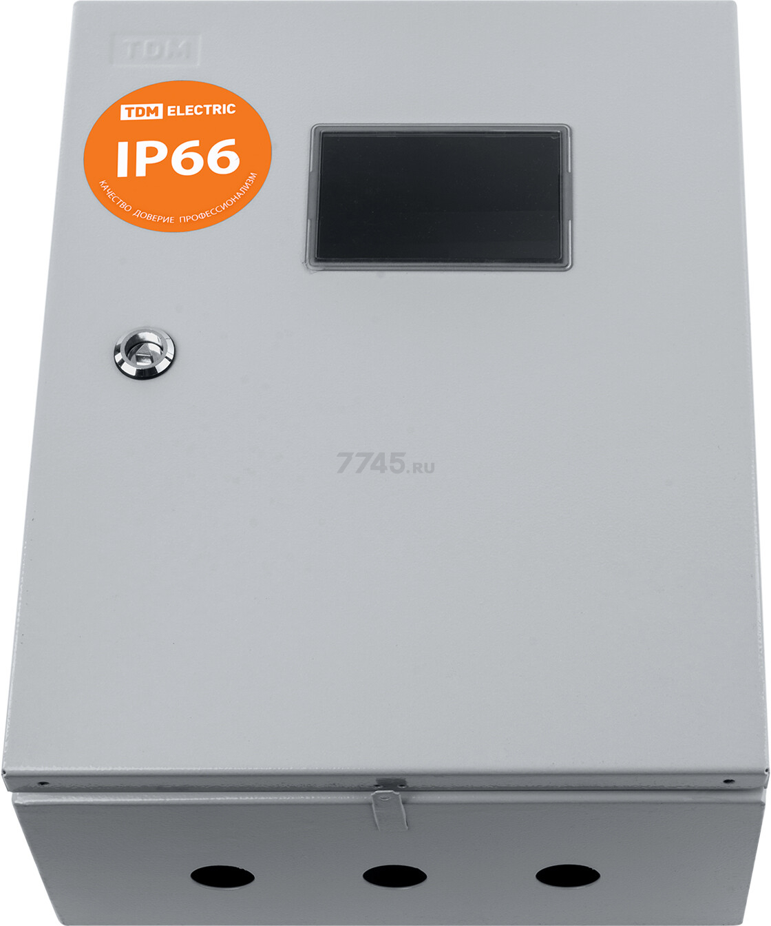 Щит учетный навесной TDM ЩУ-1ф/1-0-12 IP66 (ЩУРН-1/12 IP66) (SQ0905-0100) - Фото 5