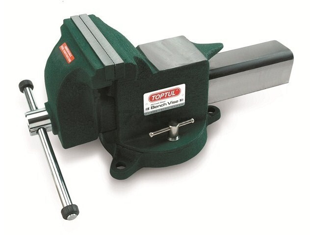 Тиски слесарные 5" поворотные TOPTUL (DJAC0105)