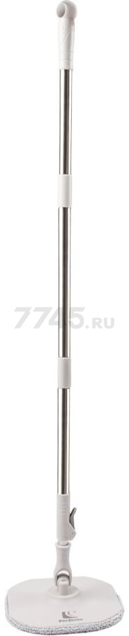 Умная швабра с отжимным ведром PERFECTO LINEA Mopex бело-серая (43-171331) - Фото 9