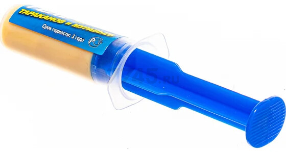 Инсектицид гель от тараканов и муравьев ДОМОВОЙ ПРОШКА Тройной удар 30 гр (4607005240392) - Фото 2