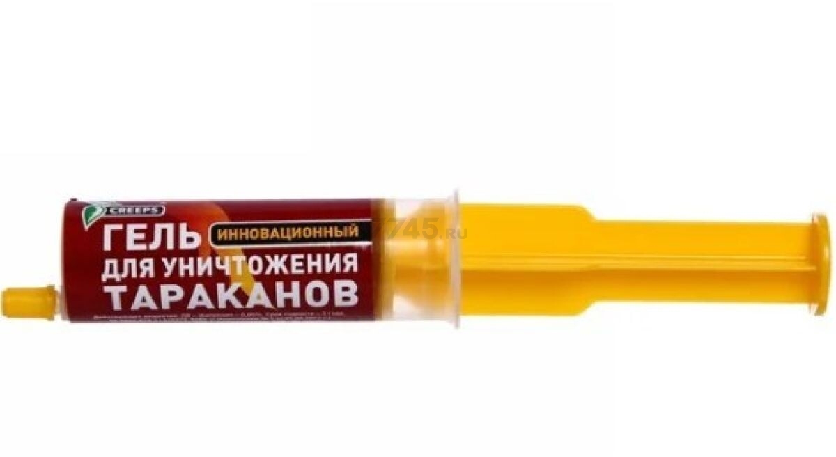 Инсектицид гель от тараканов CREEPS 30 гр (4607005241115) - Фото 2