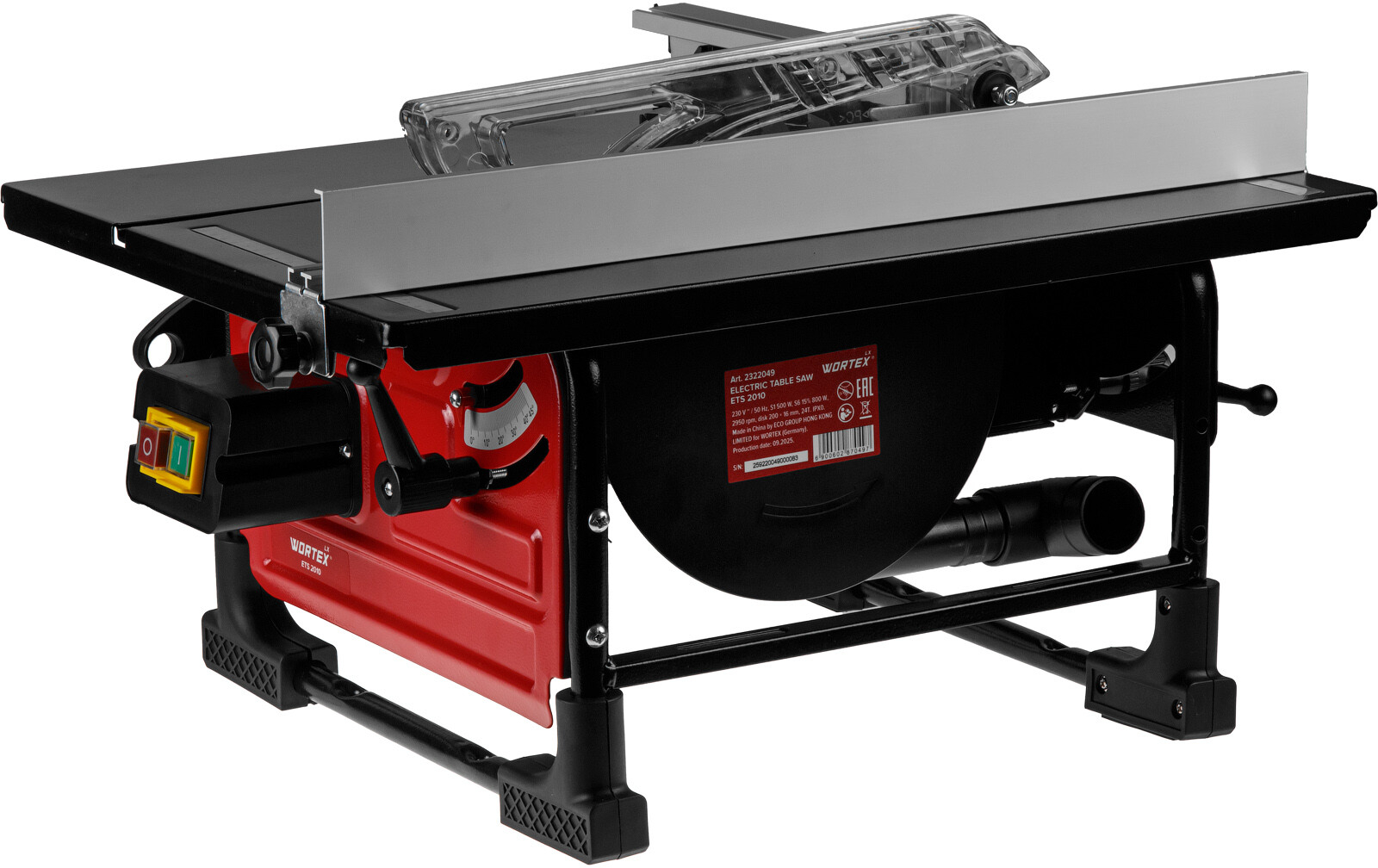 Станок циркулярный WORTEX ETS 2010 (2322049) - Фото 2