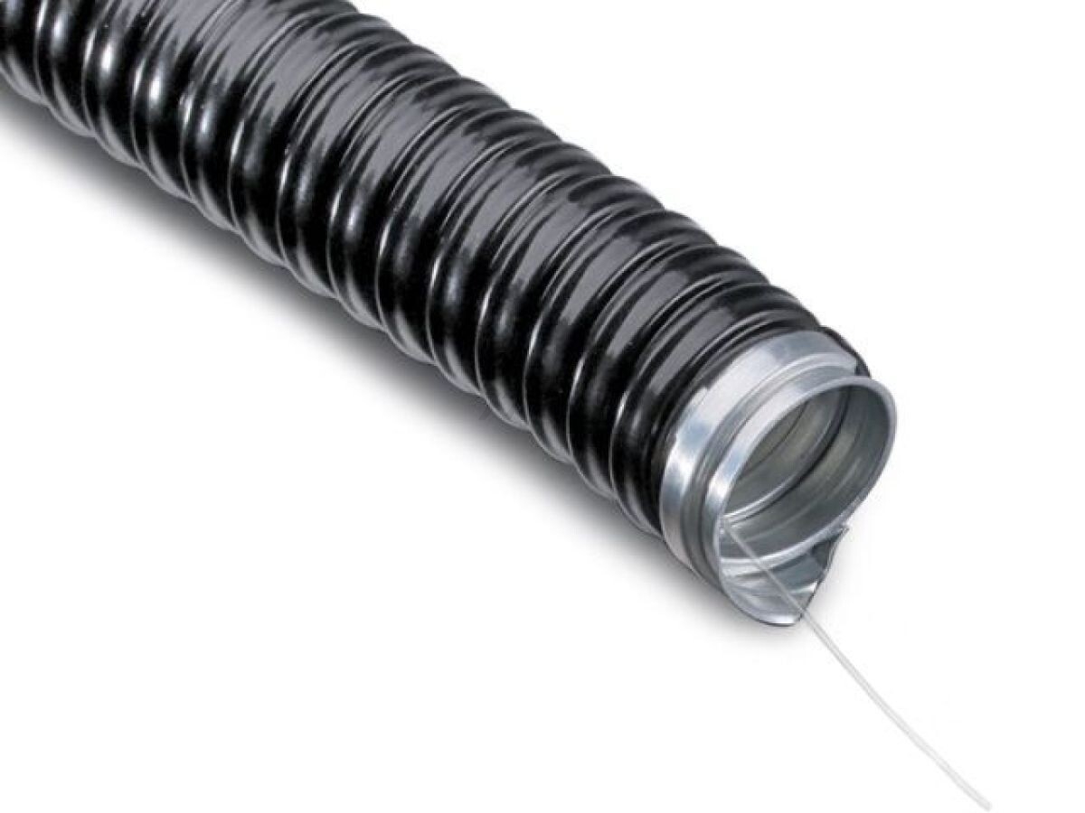 Металлорукав РЗ-Ц ПВХнг 25 с протяжкой 50 м (4816168400998)