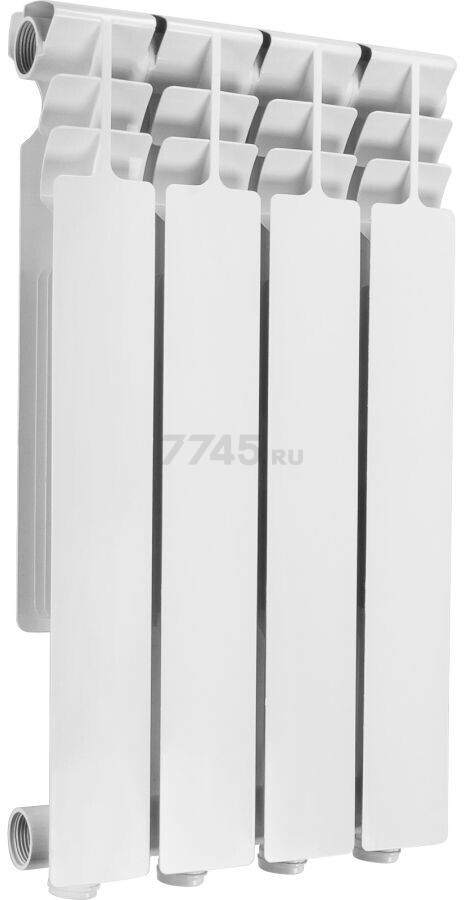 Радиатор биметаллический AV ENGINEERING Гродно 500/80 4 секции (AVE604801)