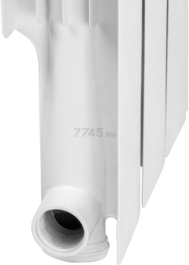 Радиатор биметаллический AV ENGINEERING Гродно 500/80 6 секций (AVE606801) - Фото 3