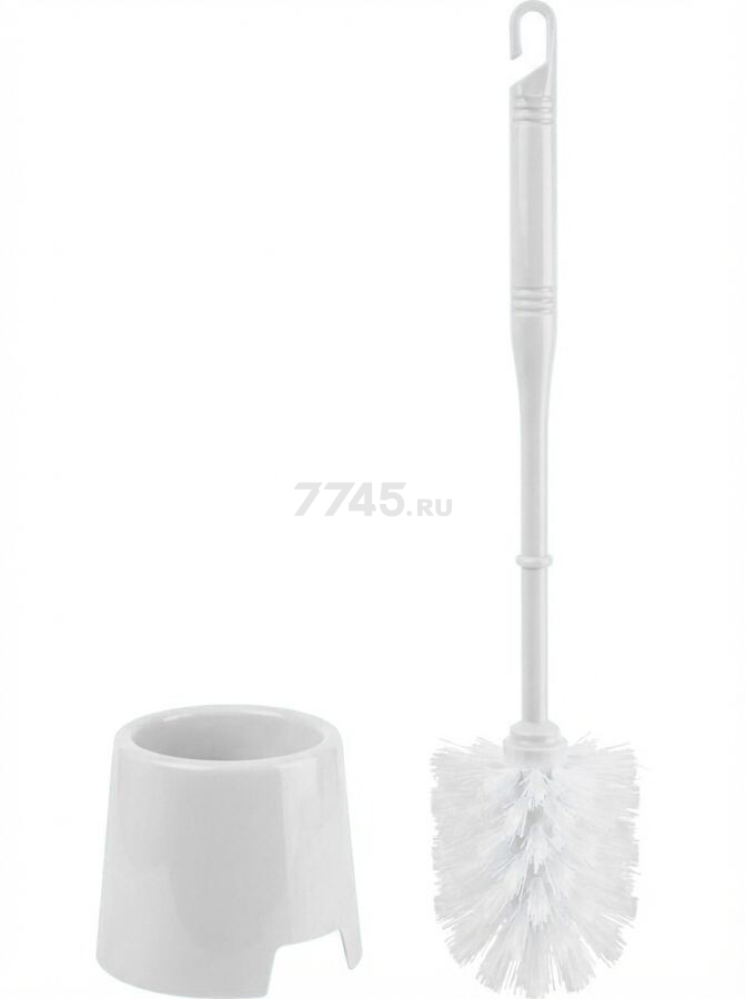 Ершик для унитаза PERFECTO LINEA Klinko снежно-белый (43-643805) - Фото 2