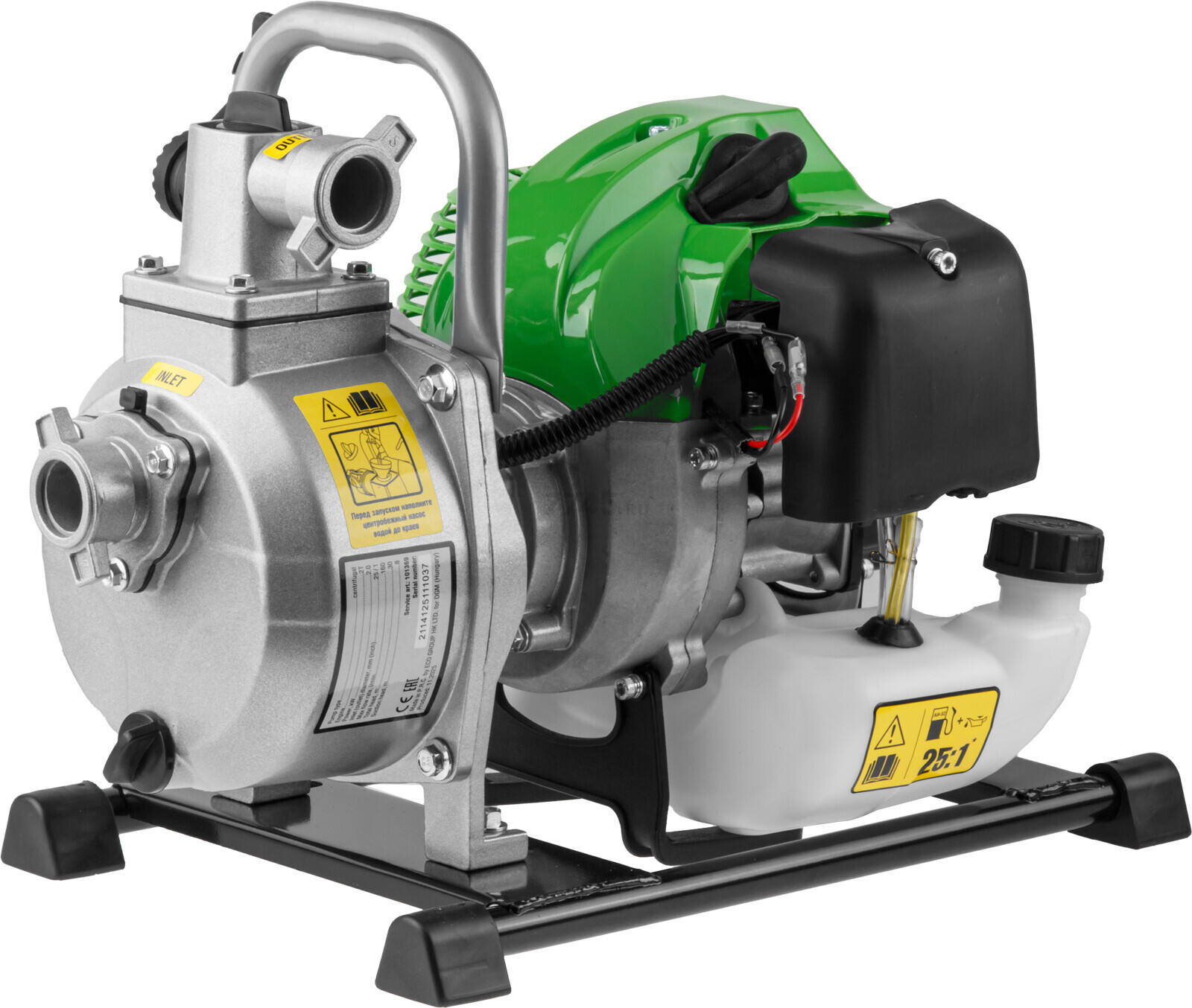 Мотопомпа бензиновая DGM TMP-101 (DG2114-1) - Фото 10