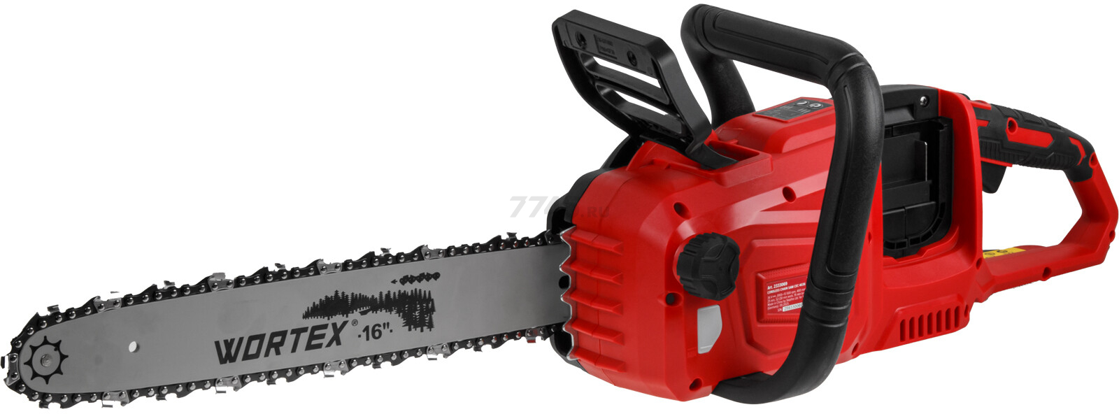 Пила цепная аккумуляторная WORTEX CEC 4036 XLT SOLO (2333069) - Фото 4