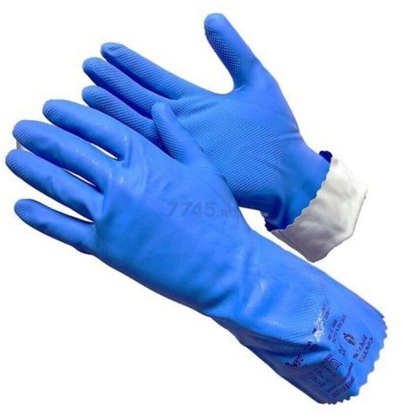 Перчатки латексные КЩС тип 1 К50 Щ40 размер 8 (HIM100)