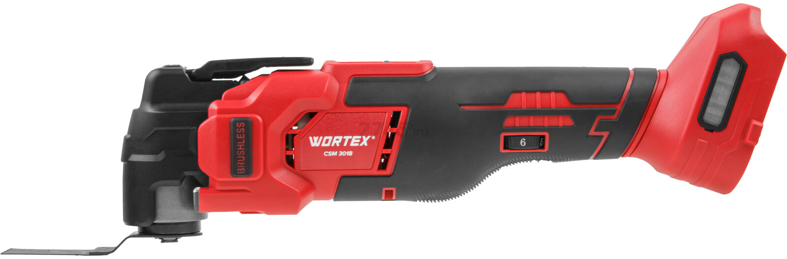 Многофункциональный инструмент (реноватор) аккумуляторный WORTEX СSM 3018 ALL1 XLT SOLO (2333073) - Фото 4